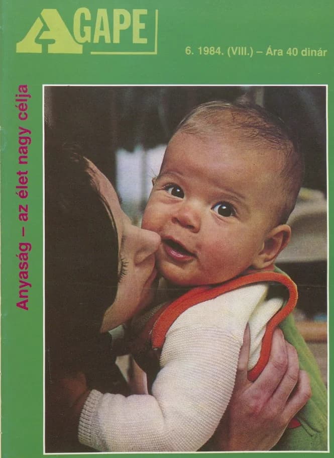 Agape, 8. évf. 1984. november. 6. sz.