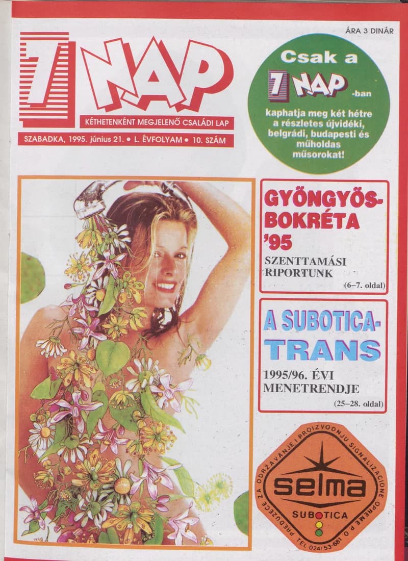 7 Nap, 50. évf. 1995. június 21. 10. sz. 1–52. oldal