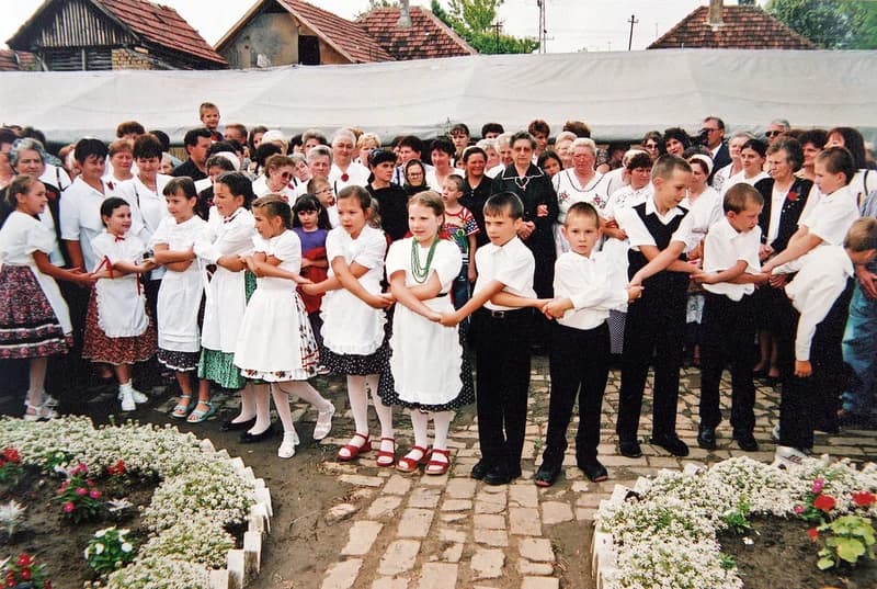 A temerini Tájház ünnepi megnyitója, 2003.7.19-én
