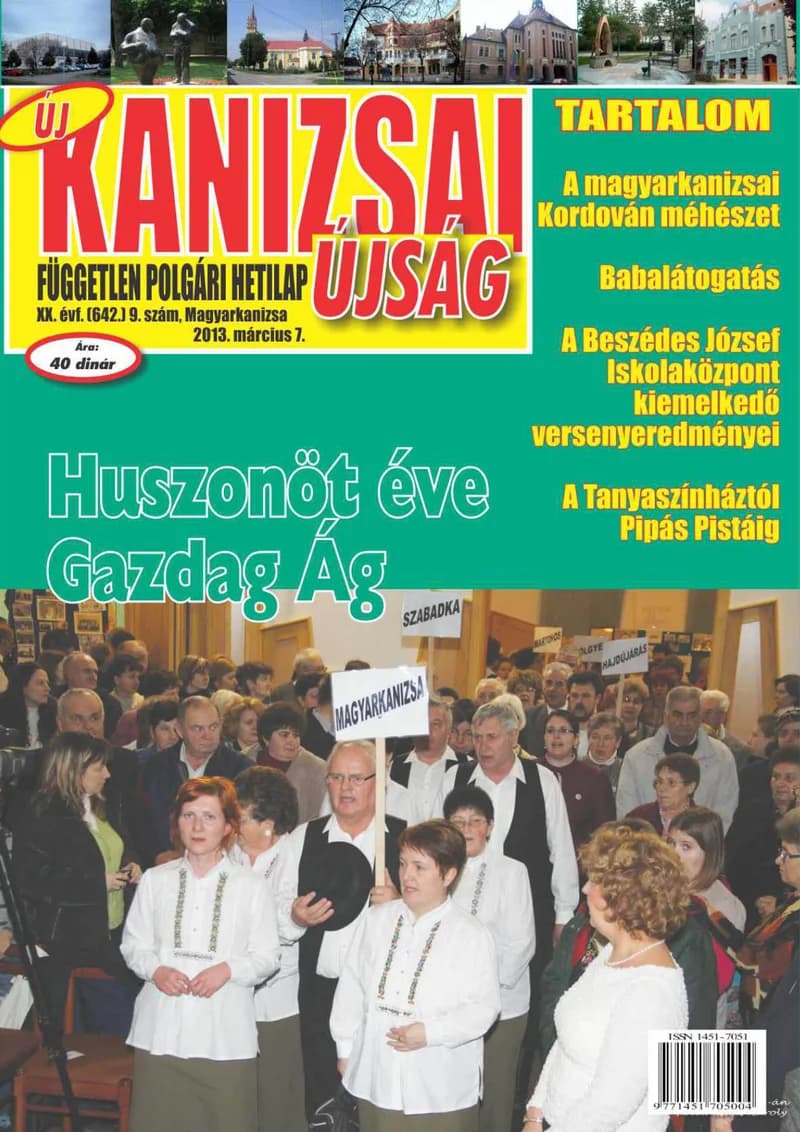 Új Kanizsai Újság, 20. évf. 2013. március 7. 9. sz.