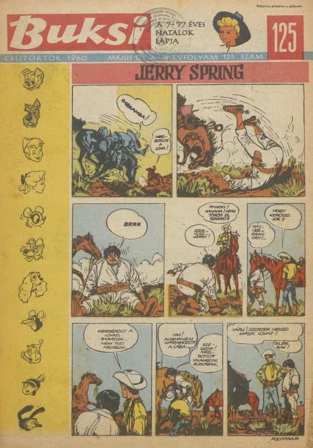 Buksi, 4. évf. 1960. május 12. 125. sz.