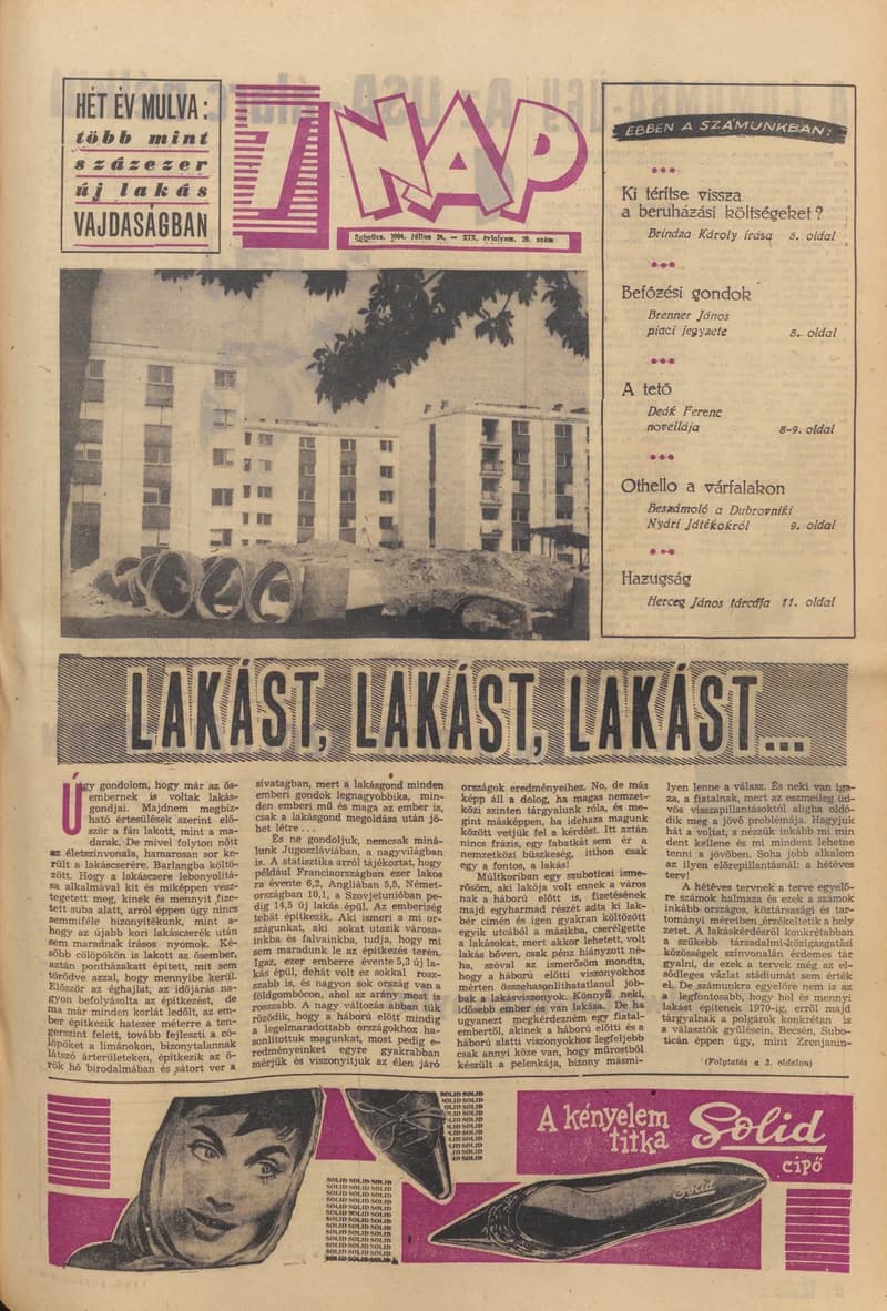 7 Nap, 19. évf. 1964. július 24. 29. sz. 1–20. oldal
