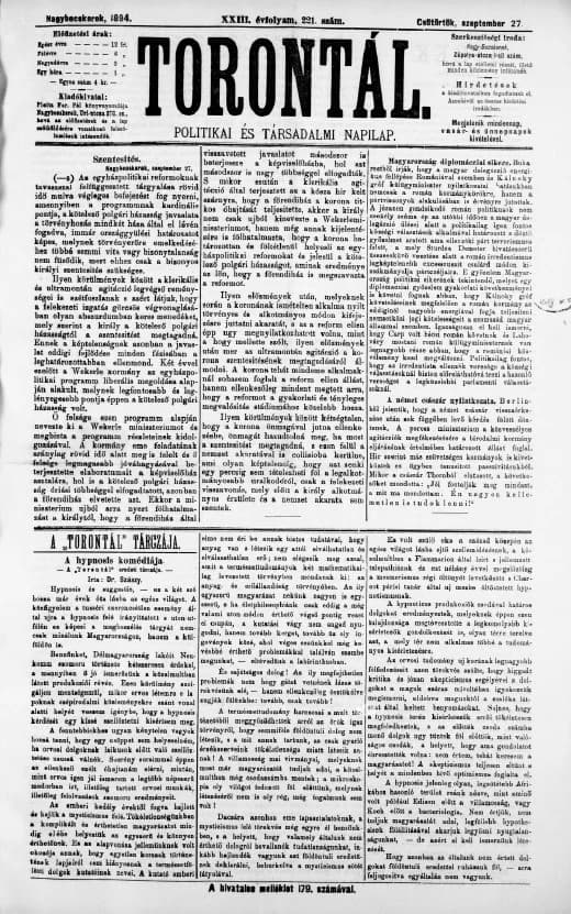 Torontál, 23. évf. 1894. szeptember 27. 221. sz.