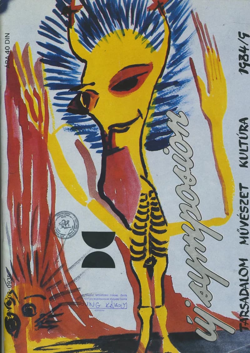 Új Symposion, 20. évf. 1984. szeptember. 225. sz. 1–56. oldal