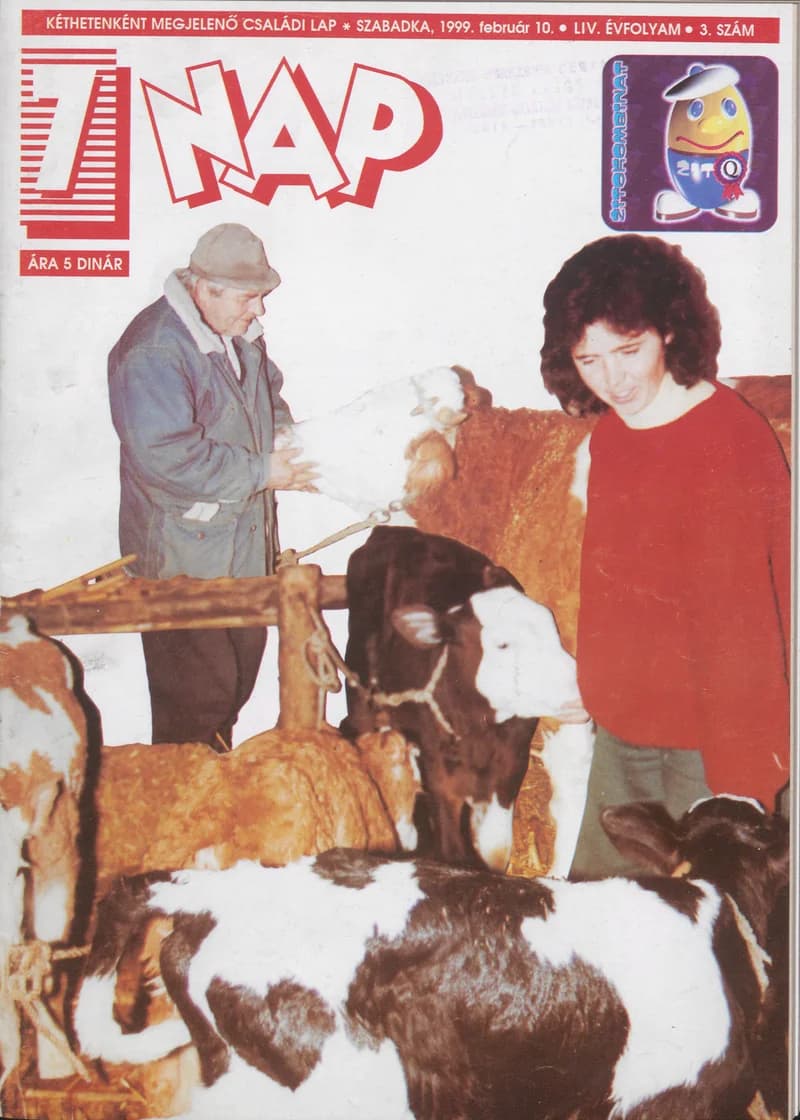 7 Nap, 54. évf. 1999. február 10. 3. sz. 1–68. oldal