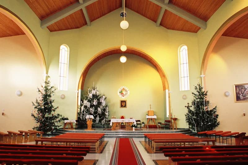 A temerini Lourdes-i Szűz Mária templom, 2002. február 9-én