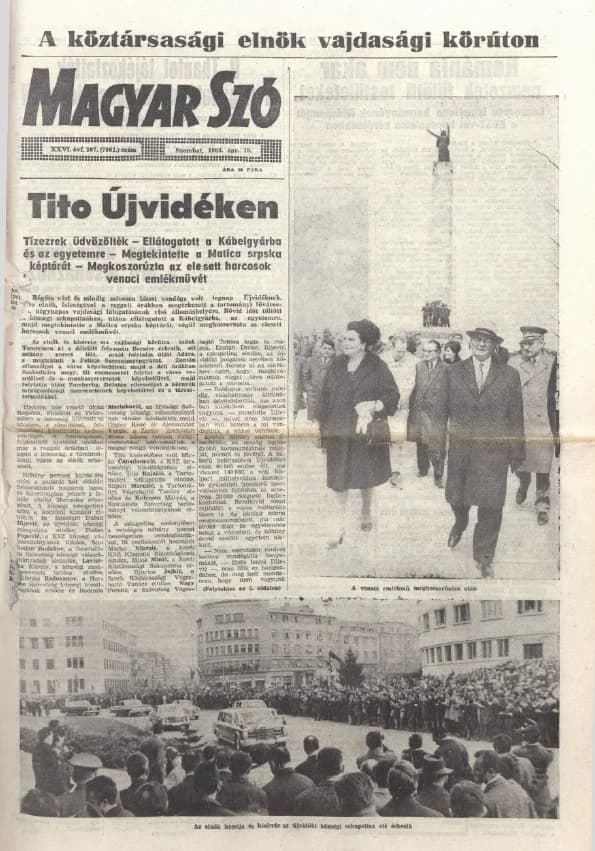 Magyar Szó, 26. évf. 1969. április 19. 107. sz. 1–20. oldal