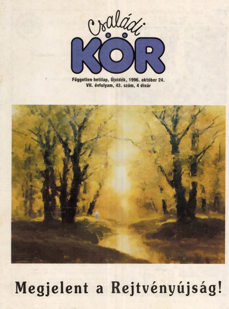 Családi Kör, 7. évf. 1996. október 24. 43. sz.