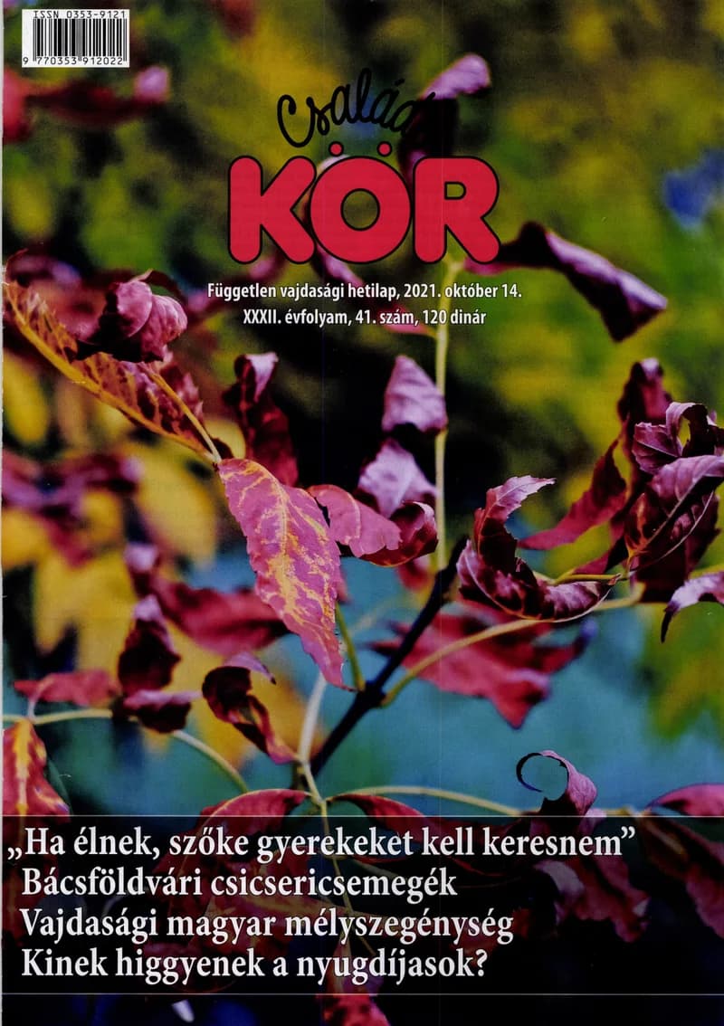 Családi Kör, 32. évf. 2021. október 14. 41. sz.