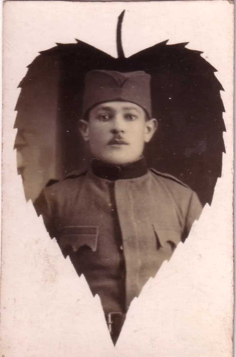 Káposzta József katona képe