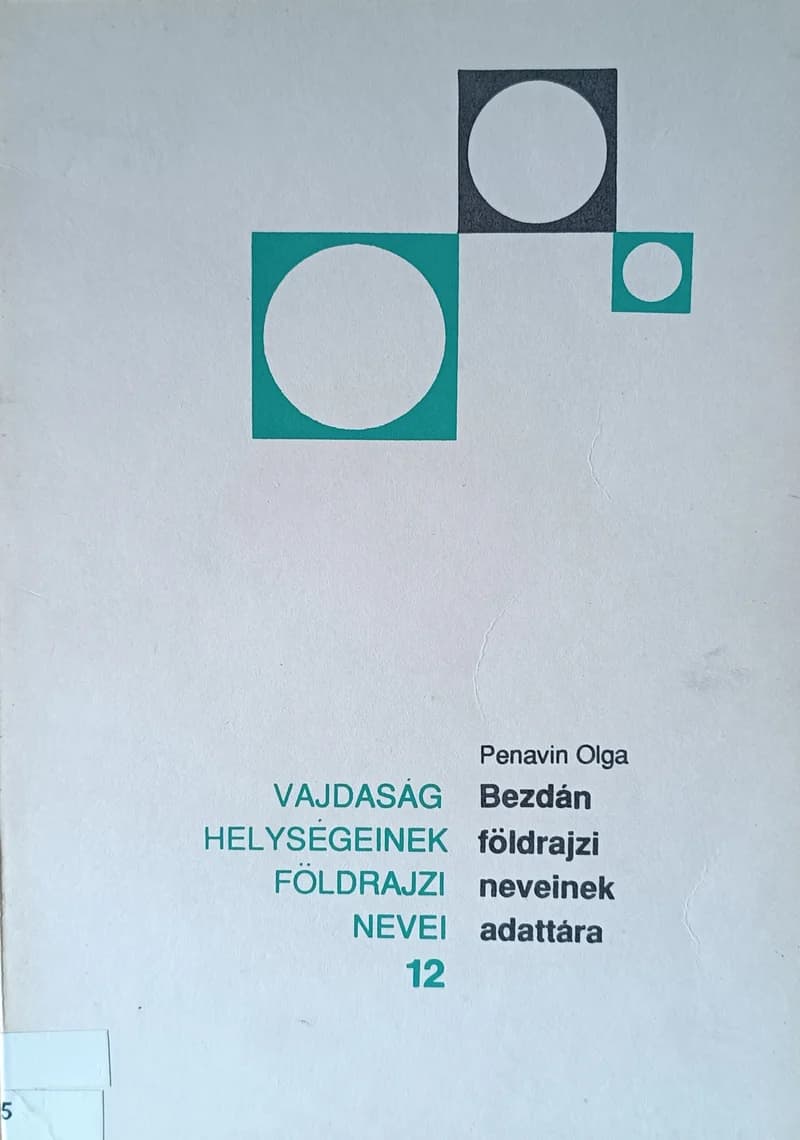 Bezdán földrajzi neveinek adattára