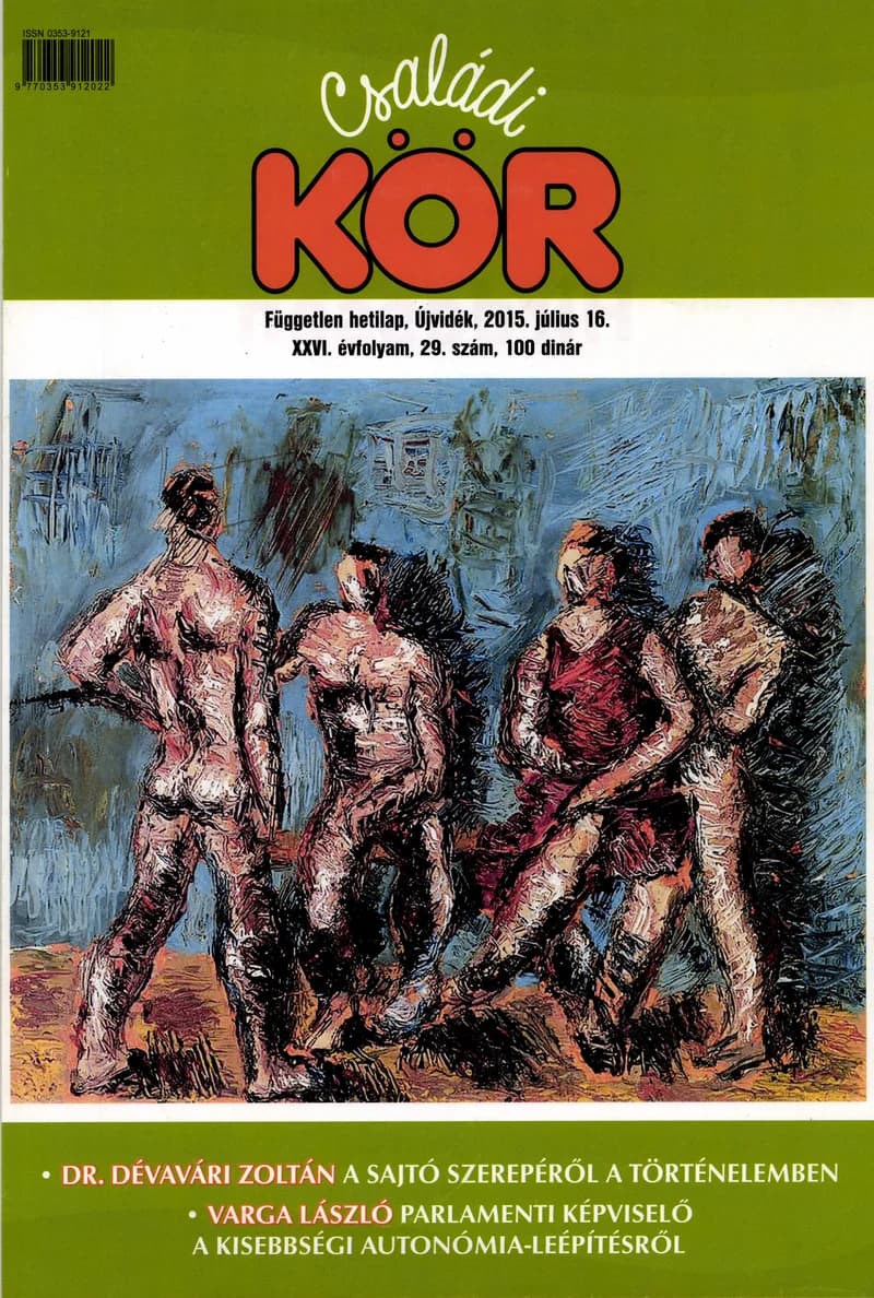 Családi Kör, 26. évf. 2015. július 16. 29. sz.