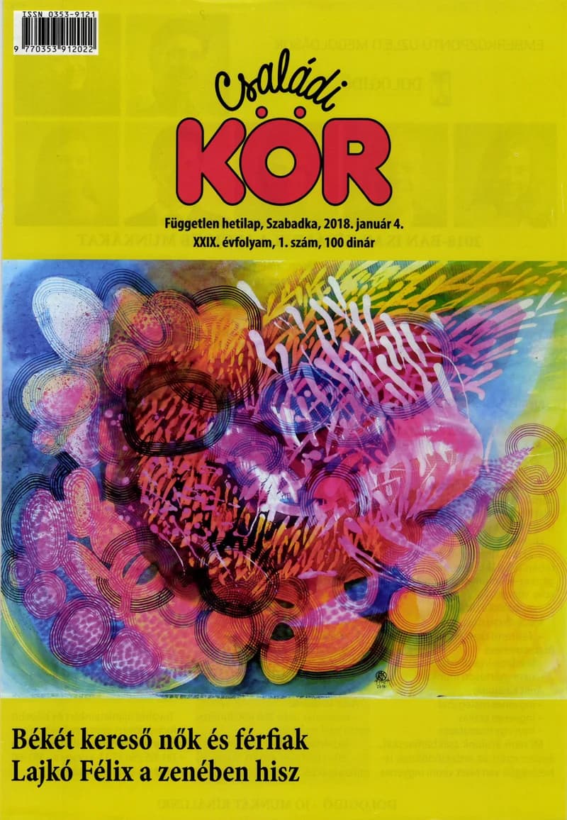 Családi Kör, 29. évf. 2018. január 4. 1. sz.