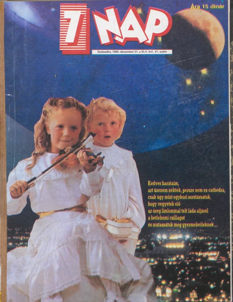 7 Nap, 45. évf. 1990. december 21. 51. sz. 1–68. oldal