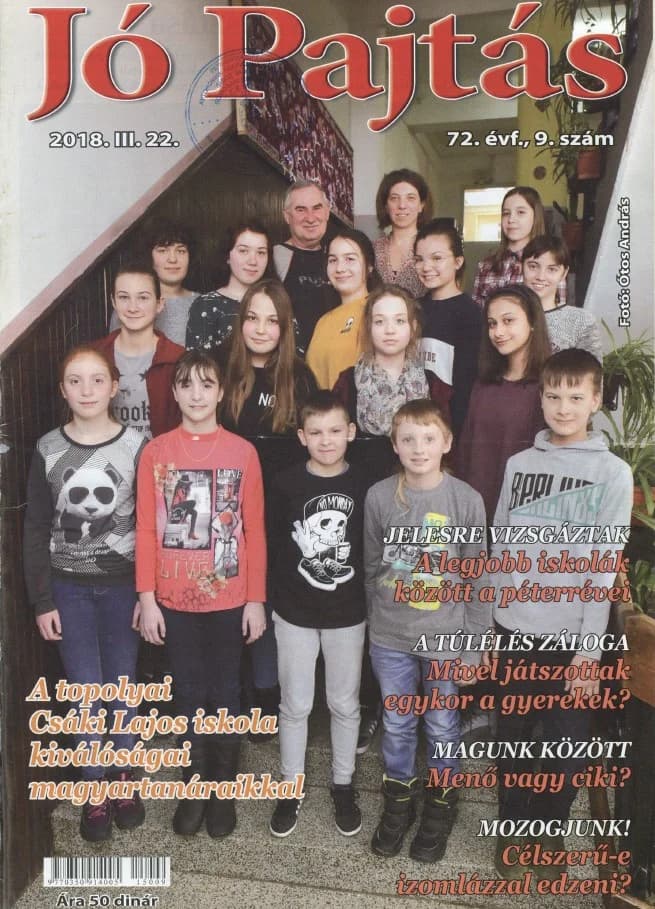 Jó Pajtás, 72. évf. 2018. március 22. 9. sz.
