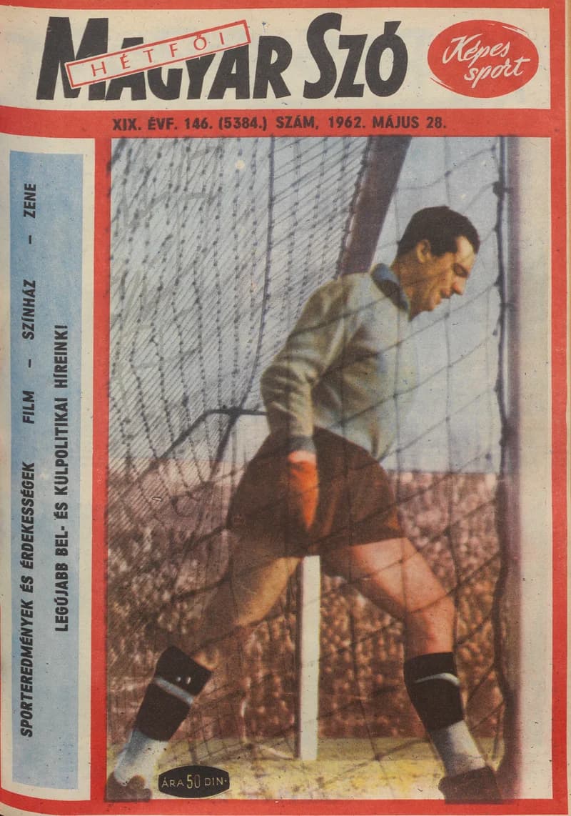 Hétfői Magyar Szó, 19. évf. 1962. május 28. 146. sz.