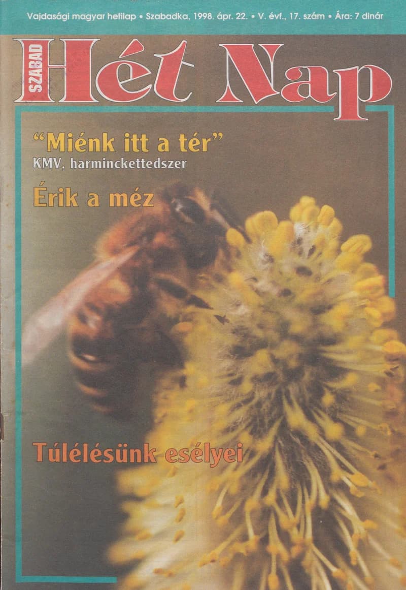 Szabad Hét Nap, 5. évf. 1998. április 22. 17. sz.