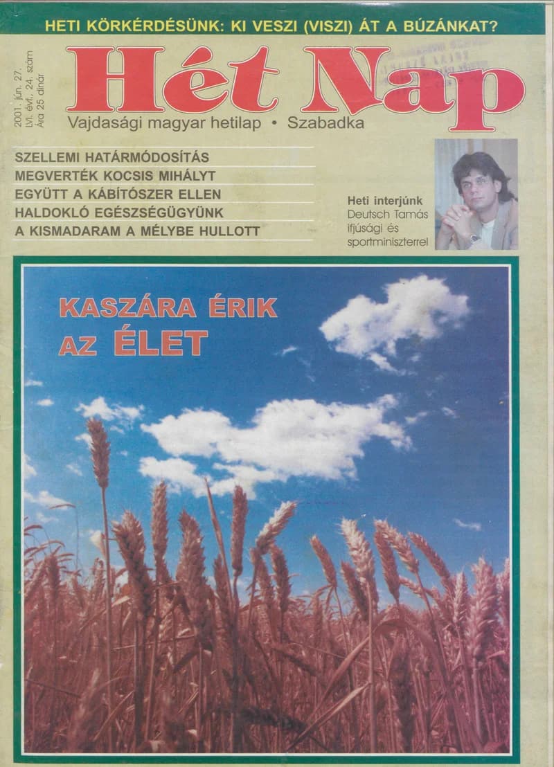 7 Nap, 56. évf. 2001. június 27. 24. sz. 1–68. oldal