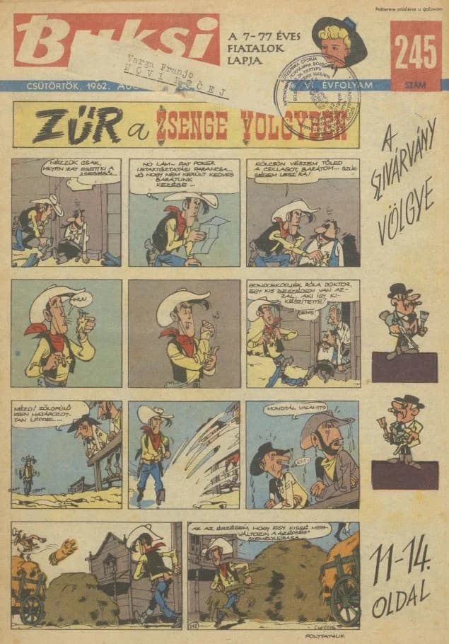Buksi, 6. évf. 1962. augusztus 30. 245. sz.