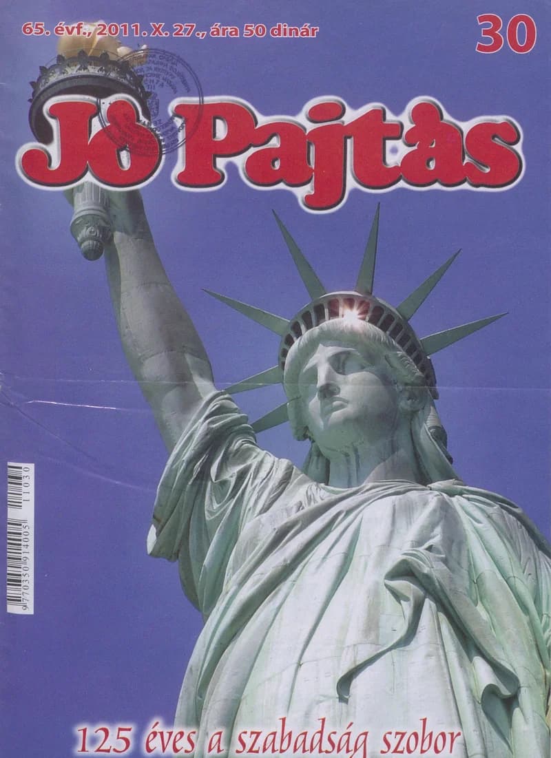 Jó Pajtás, 65. évf. 2011. október 27. 30. sz.