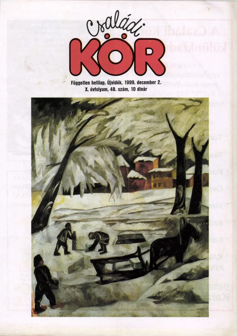 Családi Kör, 10. évf. 1999. december 2. 48. sz.
