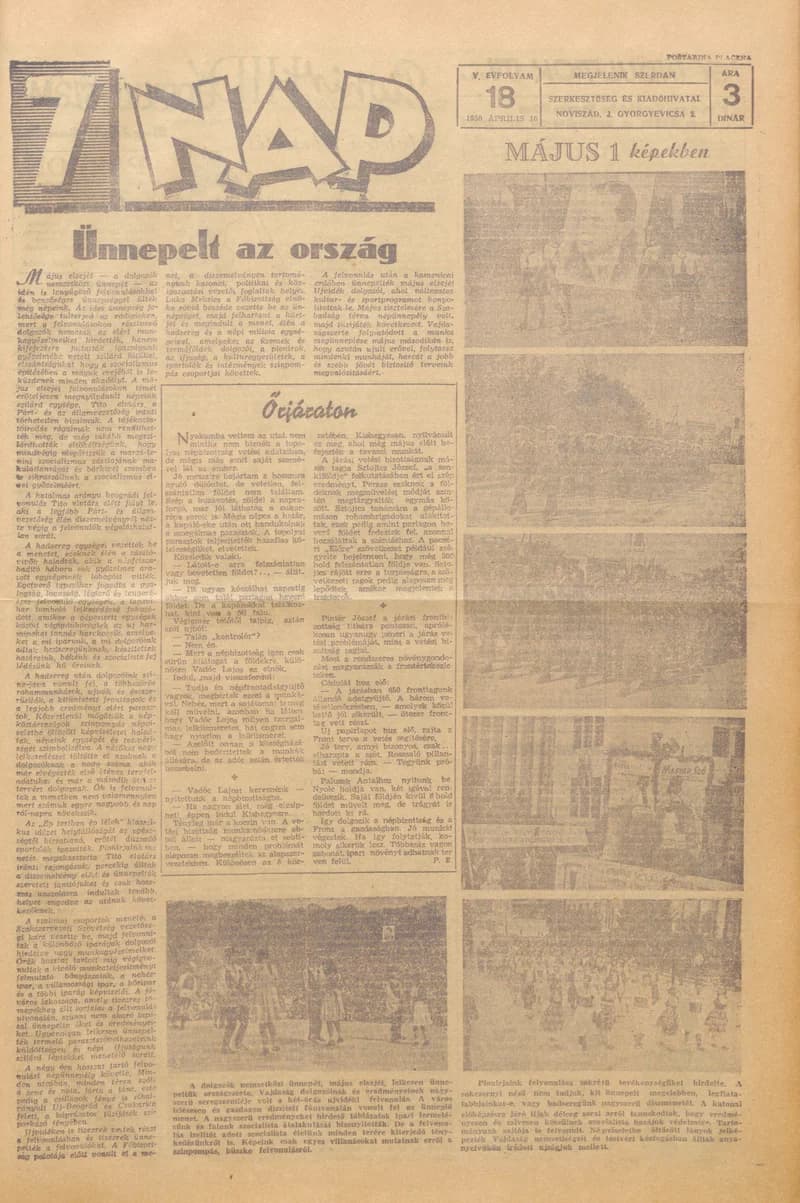 7 Nap, 5. évf. 1950. május 10. 18. sz.