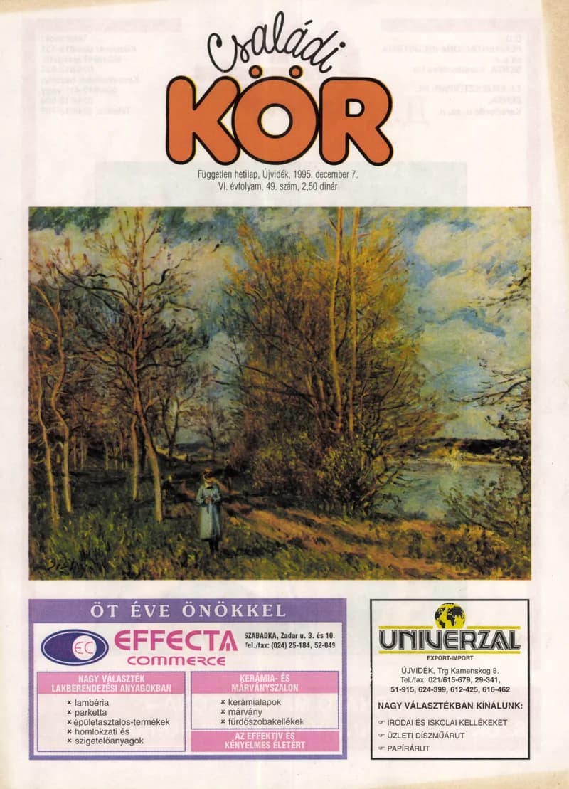 Családi Kör, 6. évf. 1995. december 7. 49. sz.