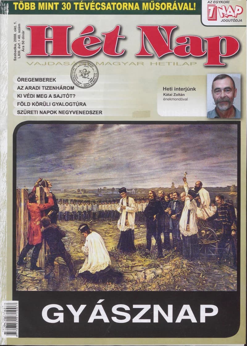 7 Nap, 63. évf. 2008. október 1. 40. sz.