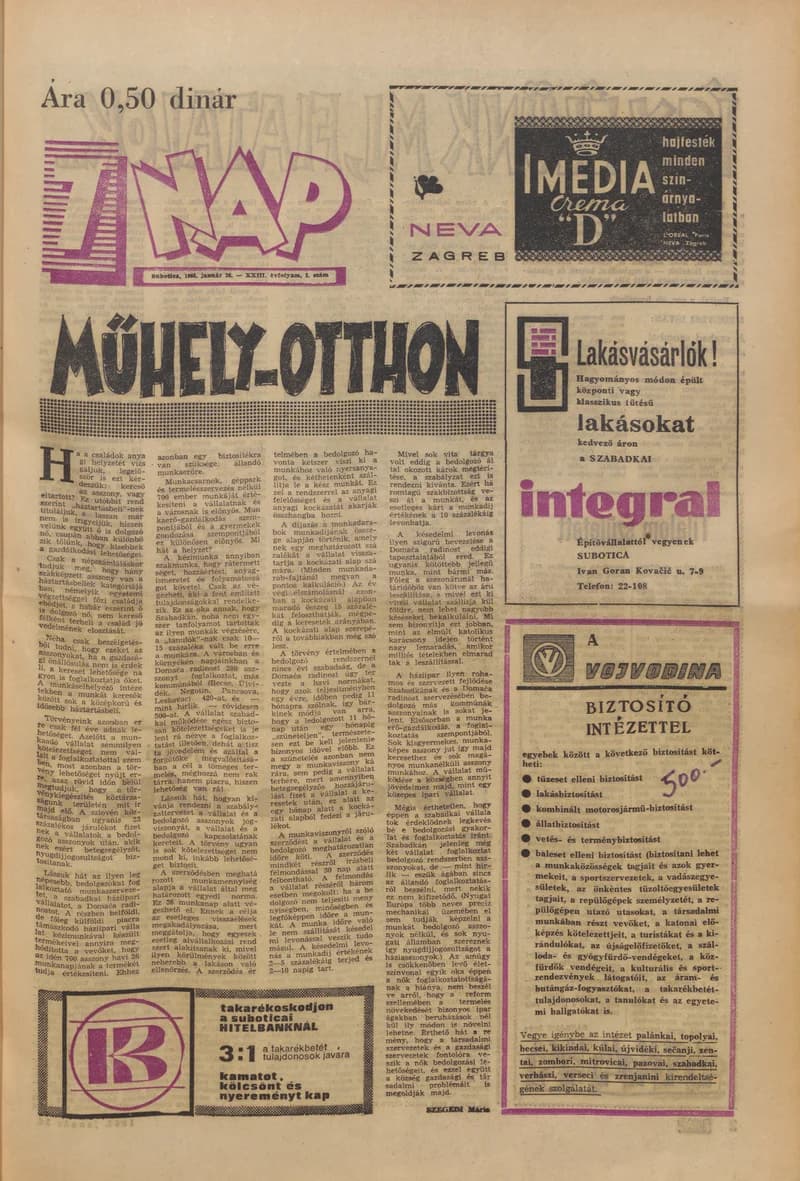 7 Nap, 23. évf. 1968. január 26. 5. sz. 1–16. oldal