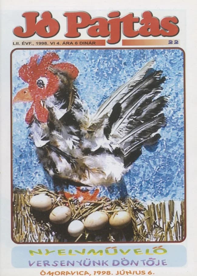 Jó Pajtás, 52. évf. 1998. június 4. 22. sz.