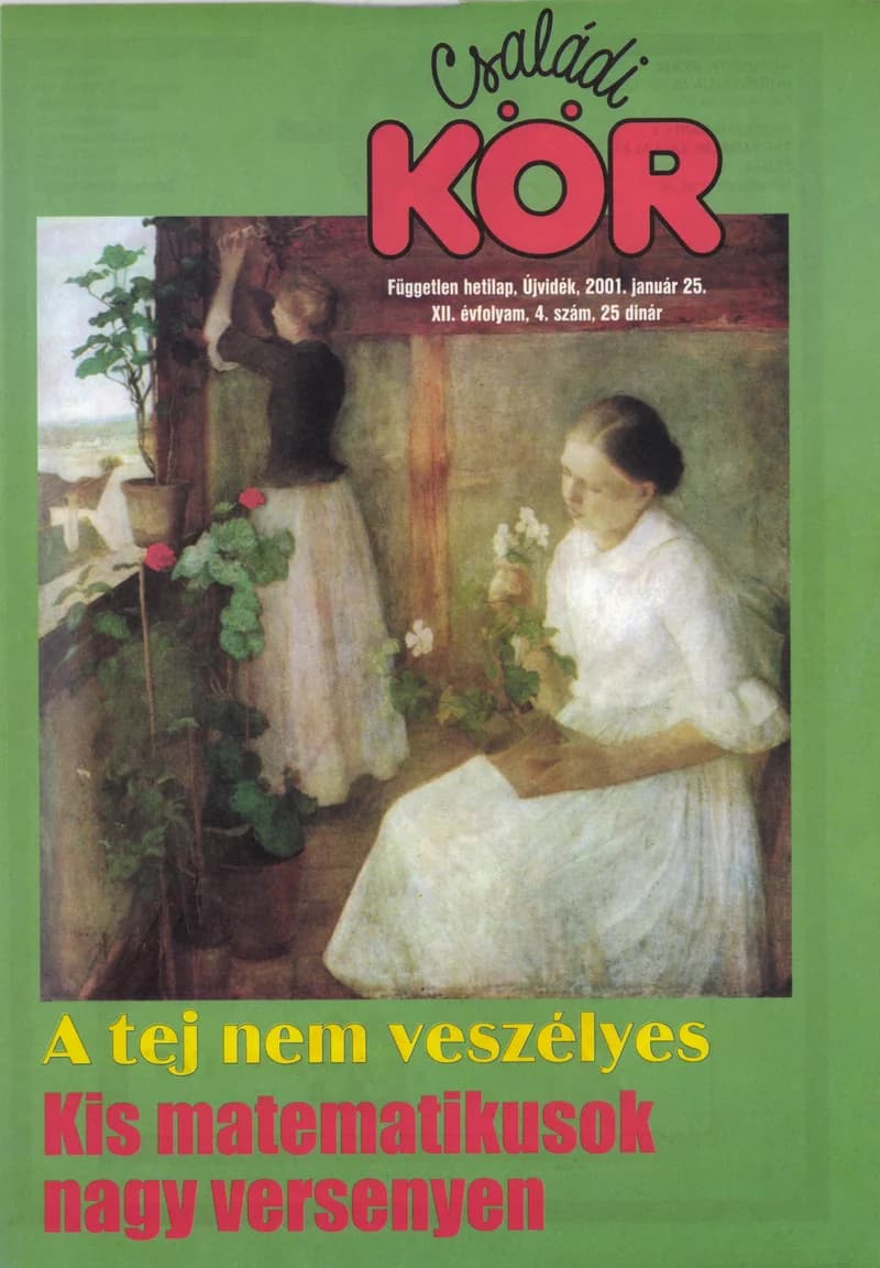 Családi Kör, 12. évf. 2001. január 25. 4. sz.
