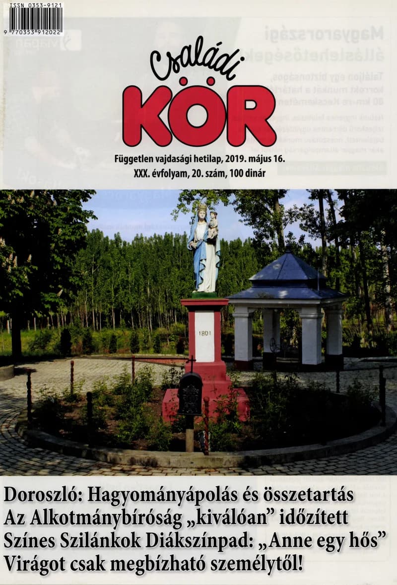 Családi Kör, 30. évf. 2019. május 16. 20. sz.
