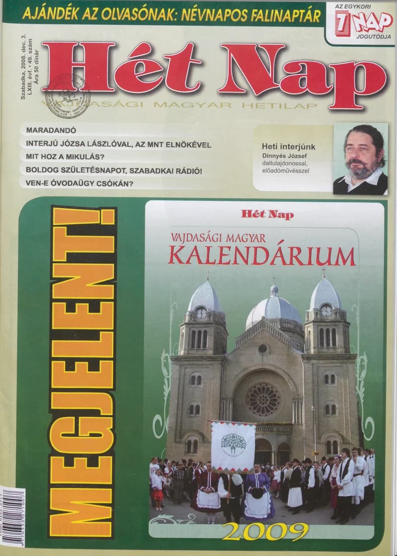 7 Nap, 63. évf. 2008. december 3. 49. sz.