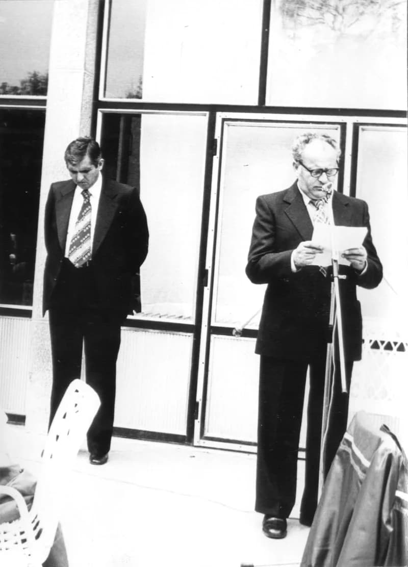 Majális a zentai népkertben