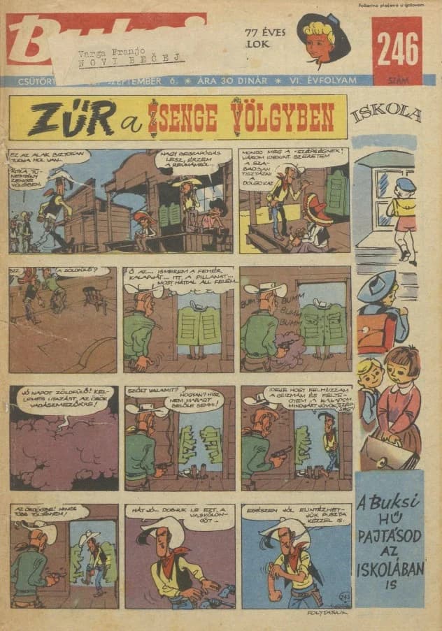 Buksi, 6. évf. 1962. szeptember 6. 246. sz.