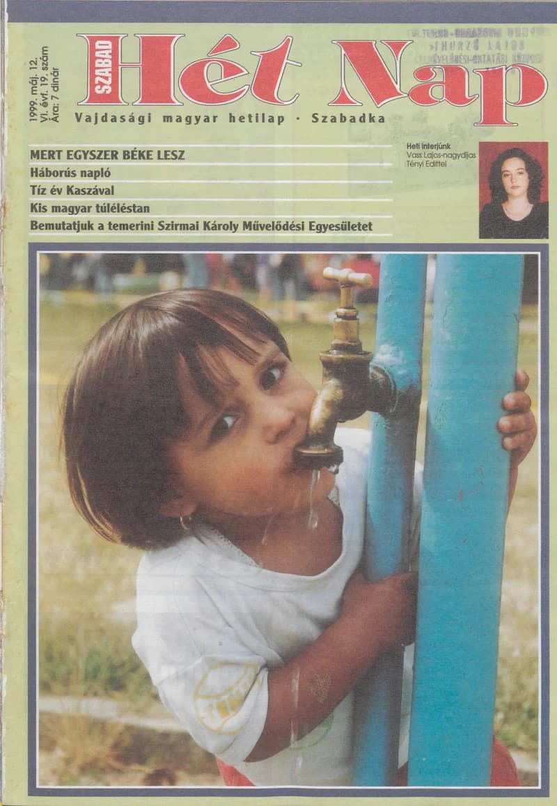 Szabad Hét Nap, 6. évf. 1999. május 12. 19. sz.