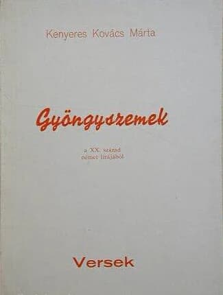 Gyöngyszemek a XX. század német lírájából 