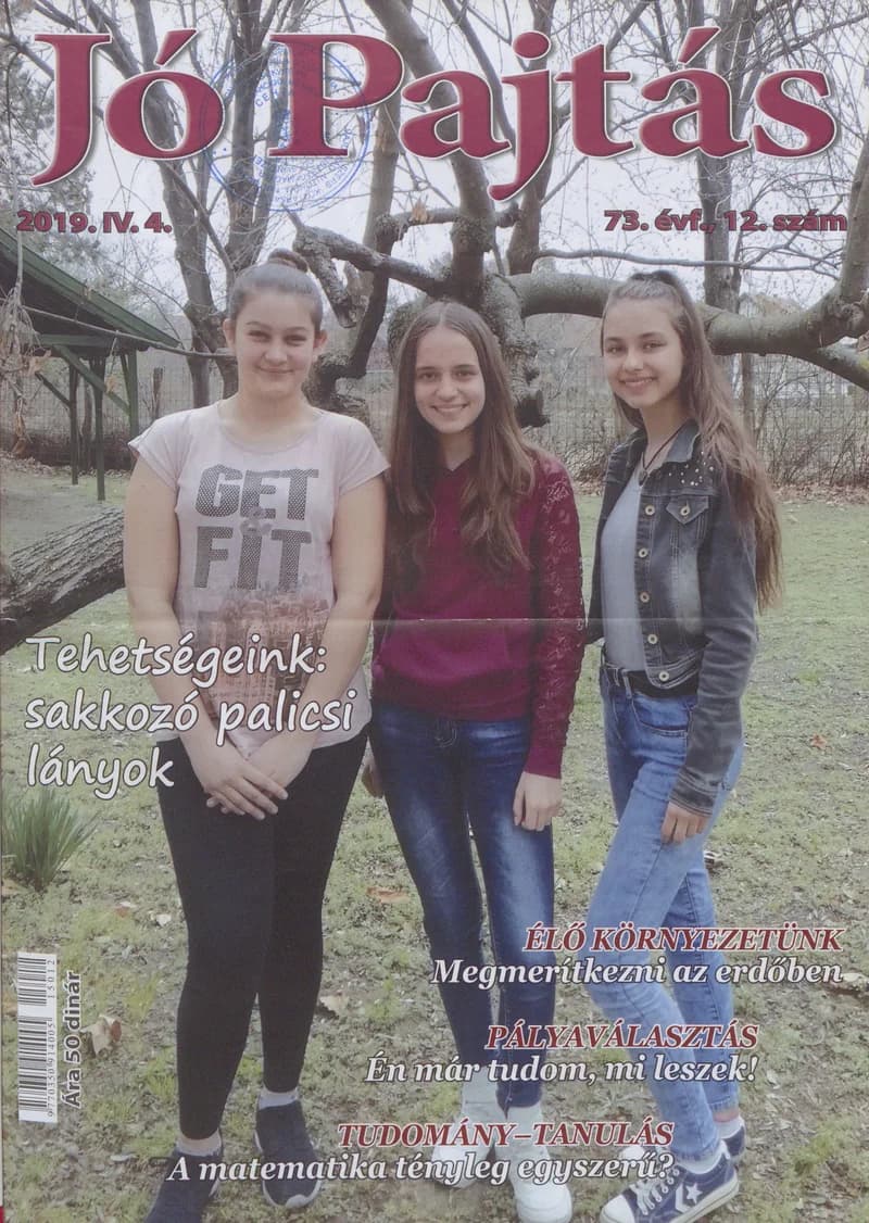Jó Pajtás, 73. évf. 2019. április 4. 12. sz.