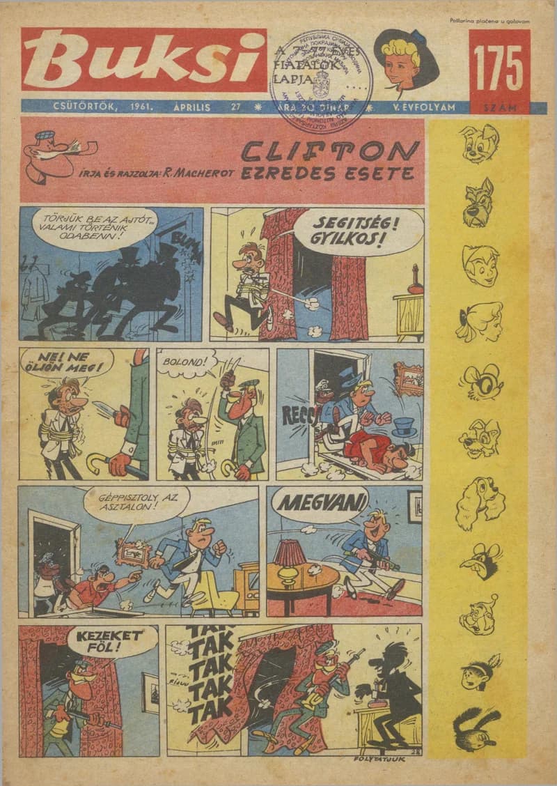 Buksi, 5. évf. 1961. április 27. 175. sz.