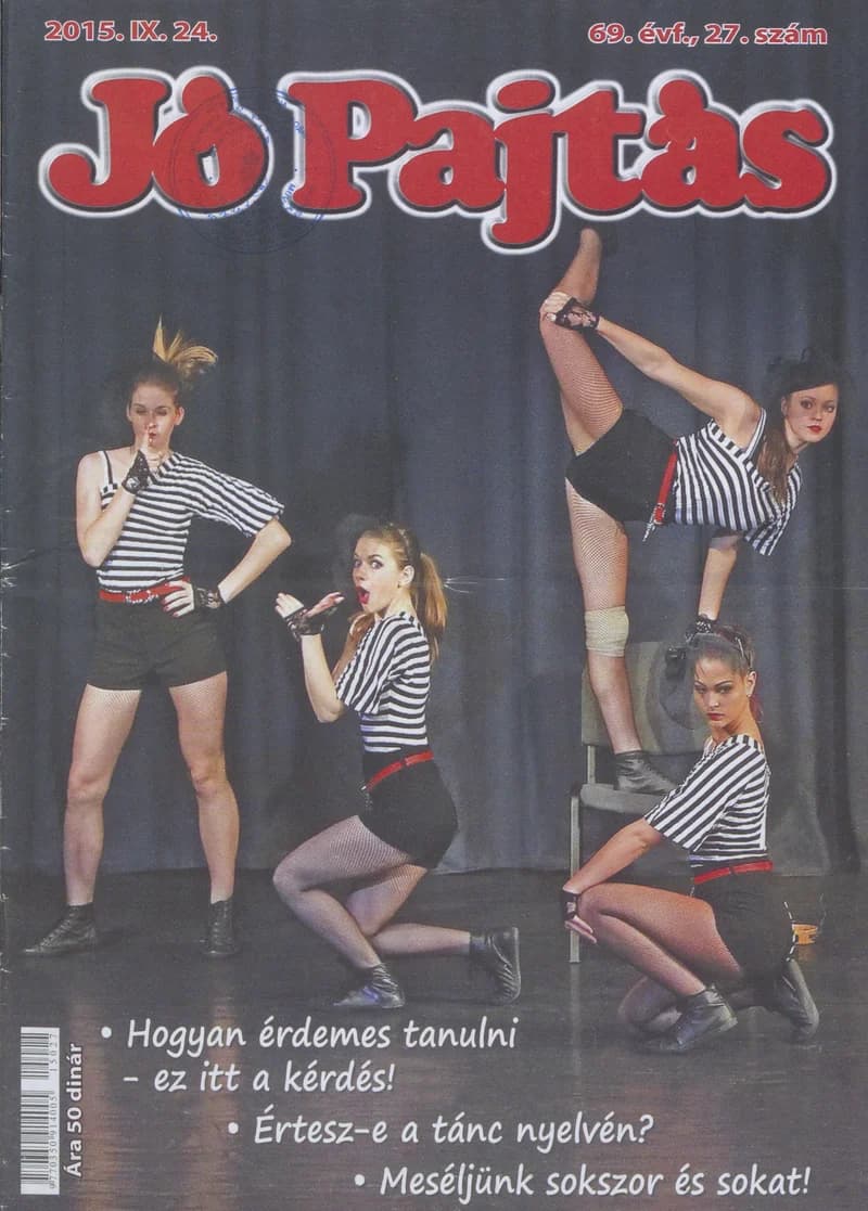 Jó Pajtás, 69. évf. 2015. szeptember 24. 27. sz.