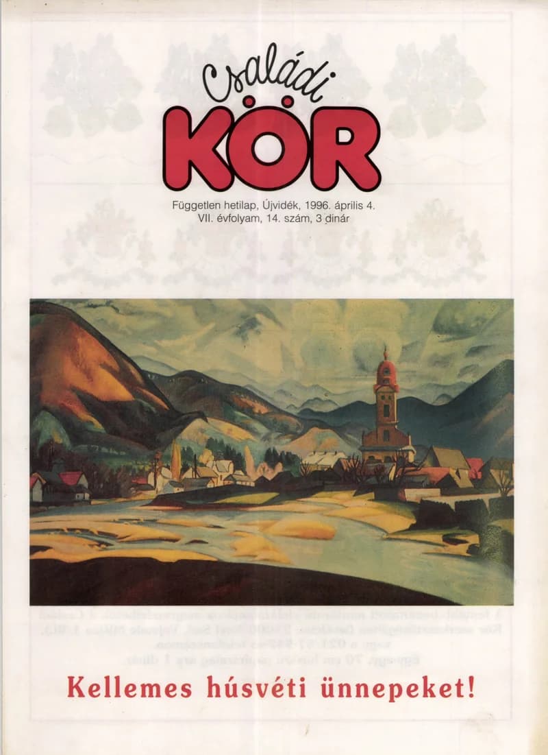 Családi Kör, 7. évf. 1996. április 4. 14. sz.