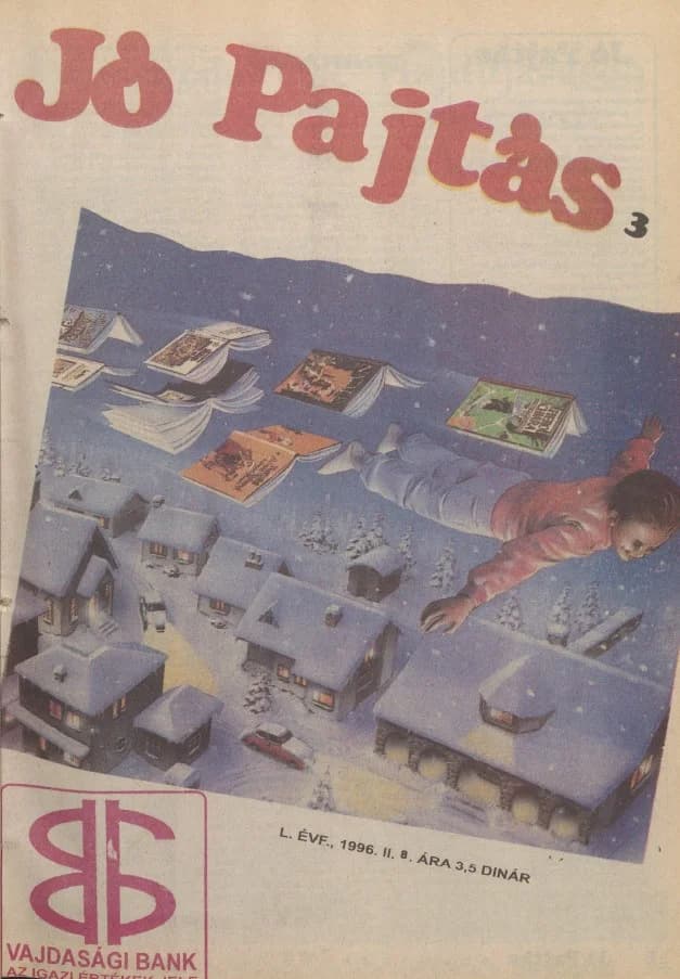 Jó Pajtás, 50. évf. 1996. február 8. 3. sz.