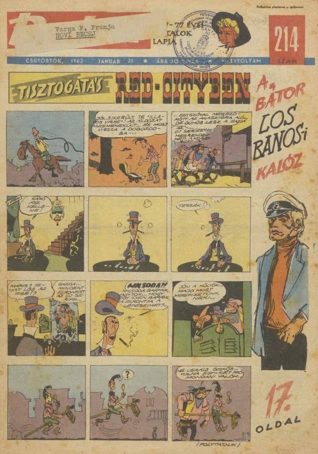 Buksi, 6. évf. 1962. január 25. 214. sz.