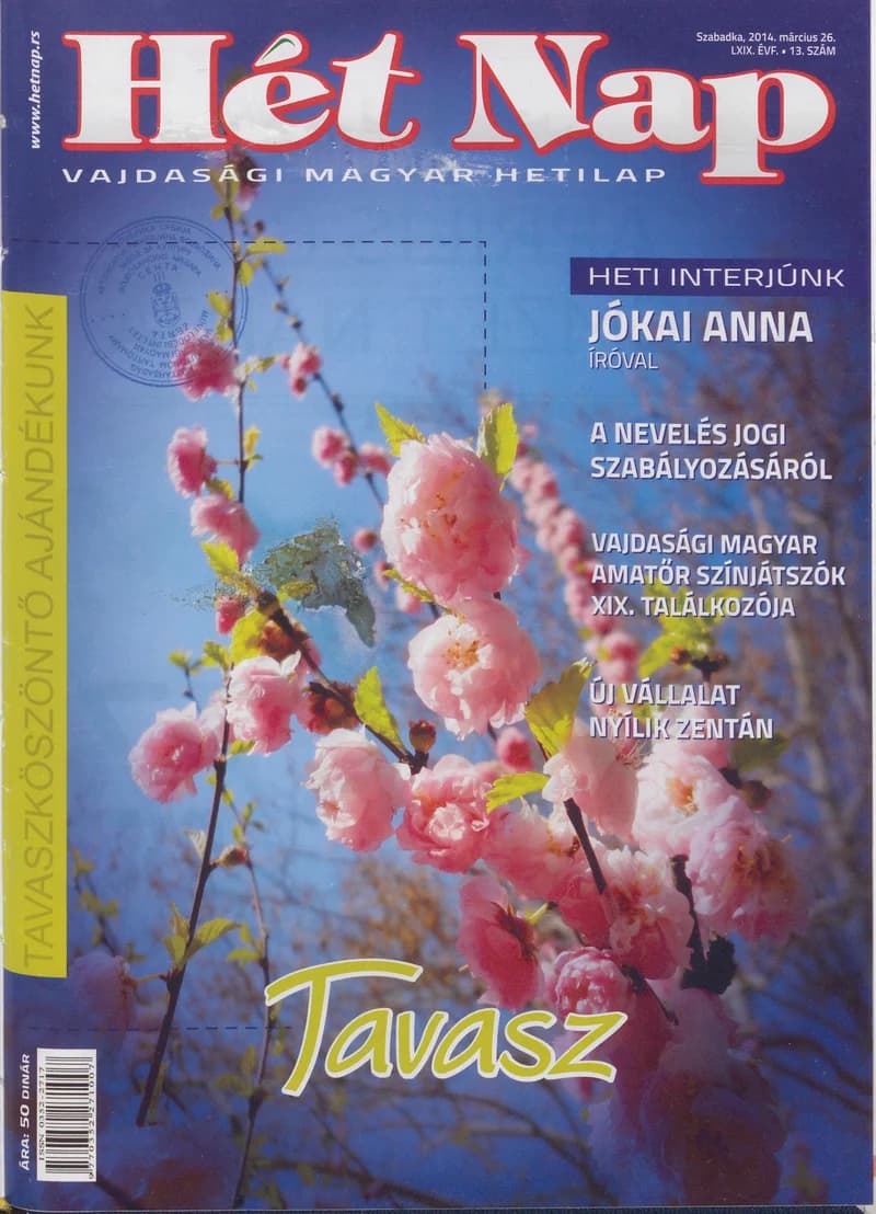 7 Nap, 69. évf. 2014. március 26. 13. sz.