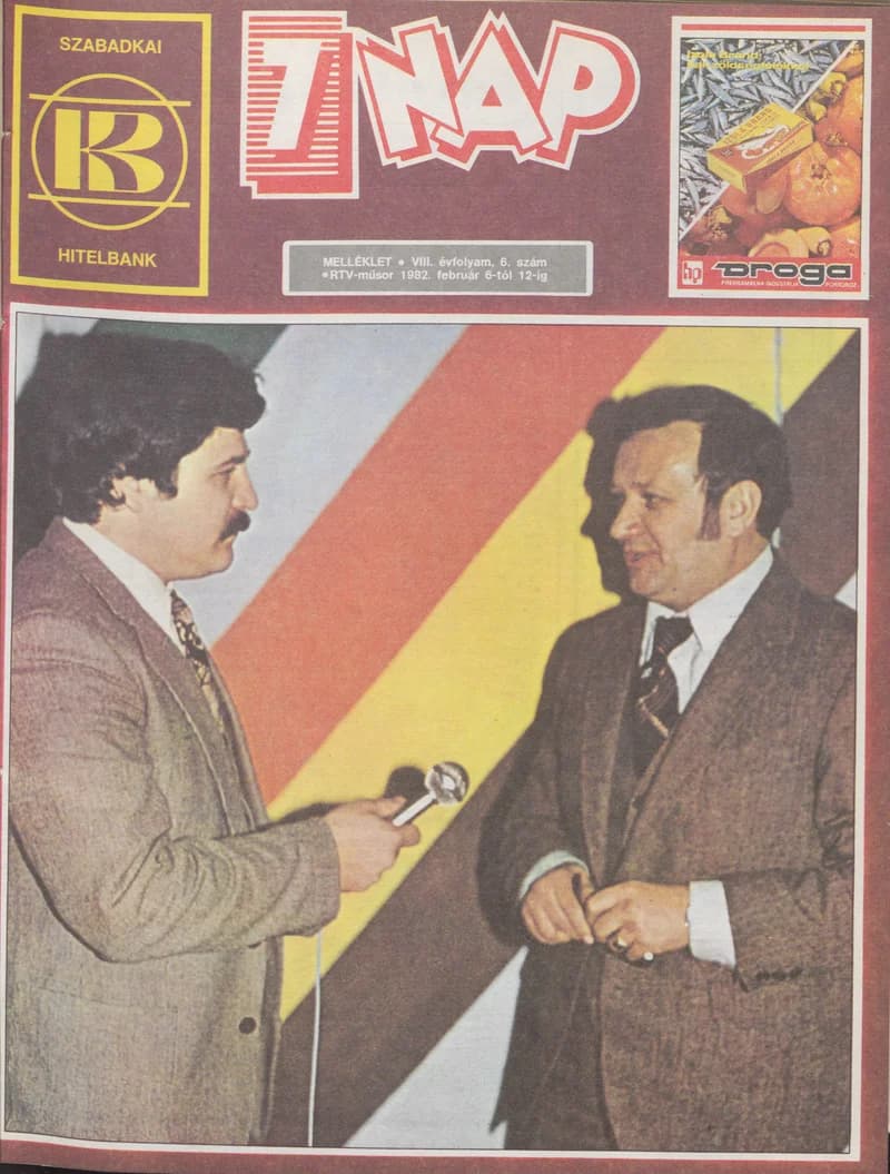 7 Nap melléklet, 8. évf. 1982. február 6. – 12. 6. sz.