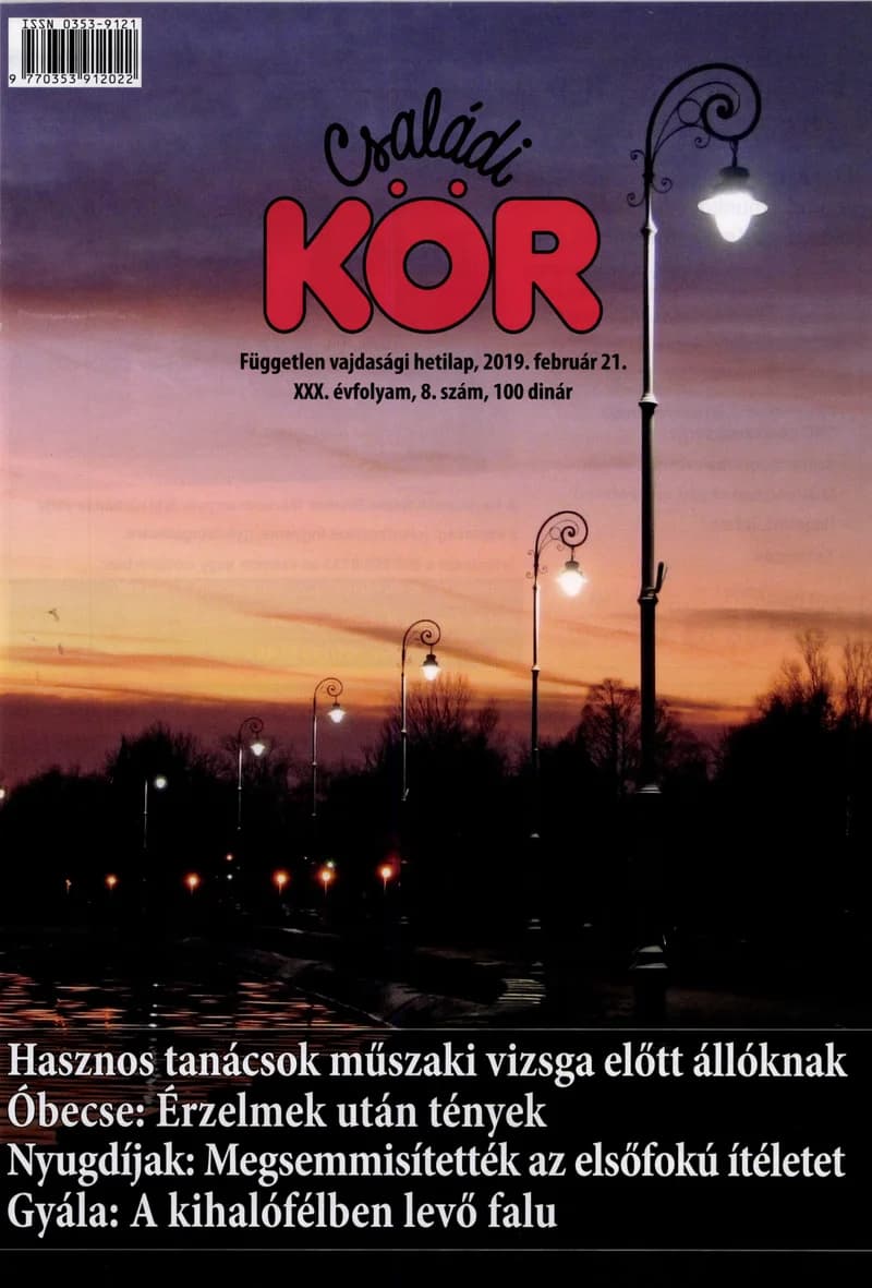 Családi Kör, 30. évf. 2019. február 21. 8. sz.
