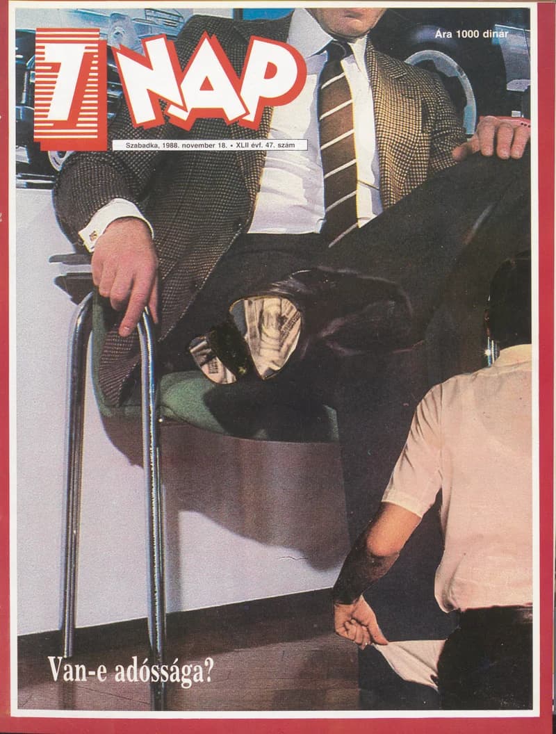 7 Nap, 43. évf. 1988. november 18. 47. sz. 1–68. oldal