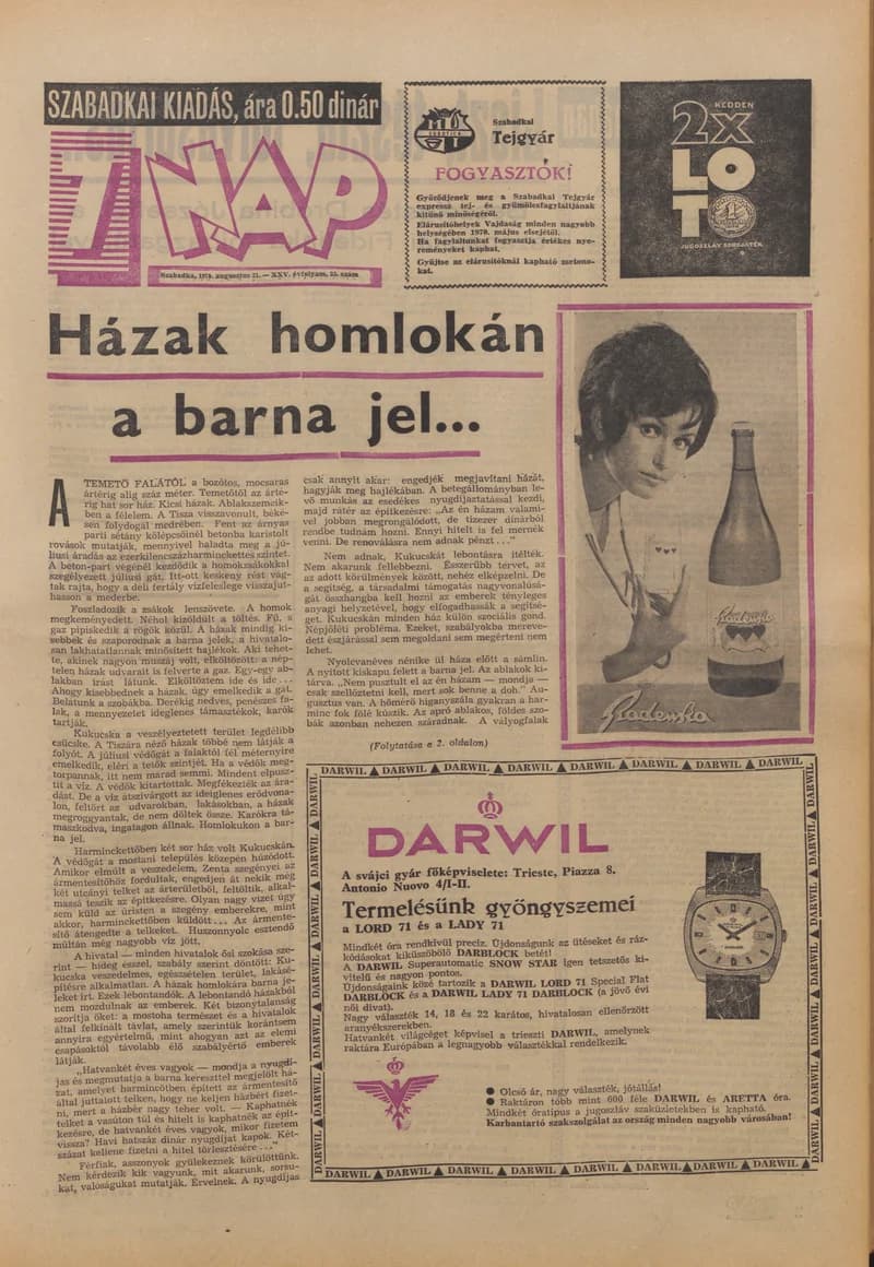 7 Nap, 25. évf. 1970. augusztus 21. 35. sz. 1–16. oldal