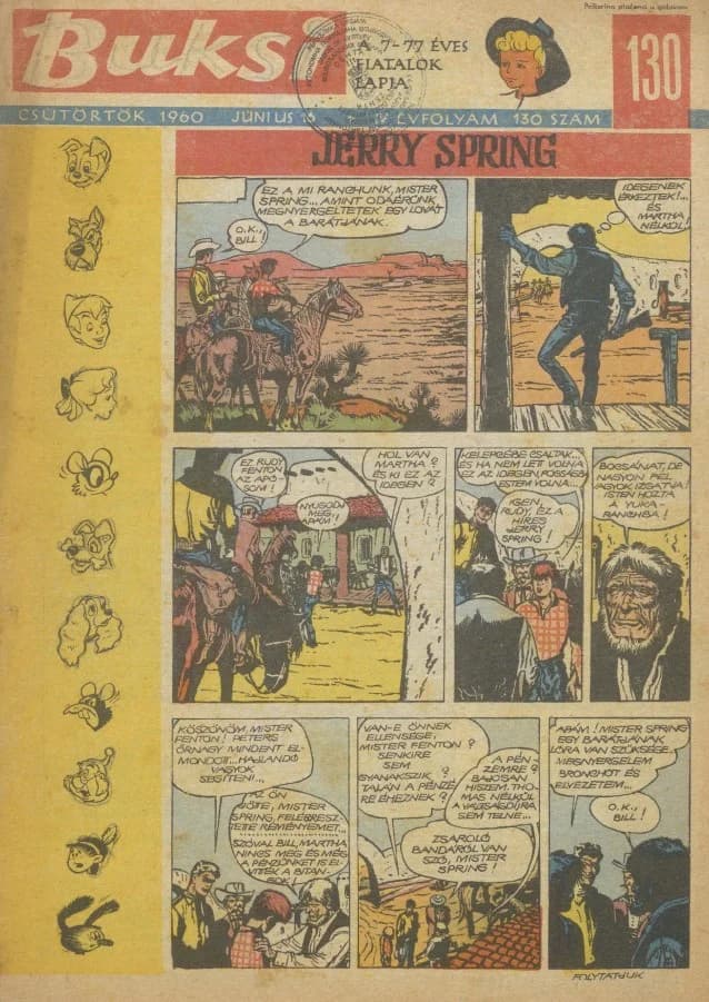 Buksi, 4. évf. 1960. június 16. 130. sz.