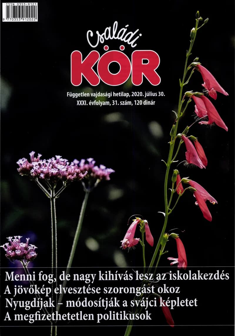 Családi Kör, 31. évf. 2020. július 30. 31. sz.